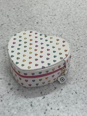 Roller Rabbit x target Pink Heart Jewelry Case